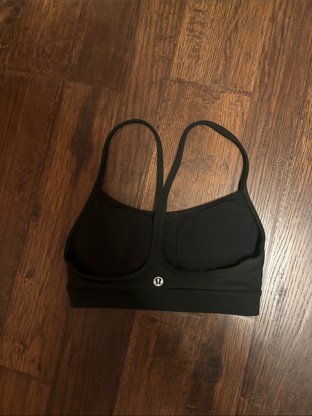 Lululemon Dark green Flow Y Sports Bra - Classic Comfort - Picture 2 of 2